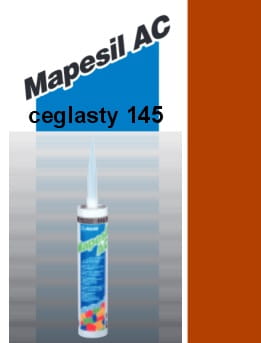 MAPEI Silikon MAPESIL AC 310 ml ceglasty 145 gatunek I